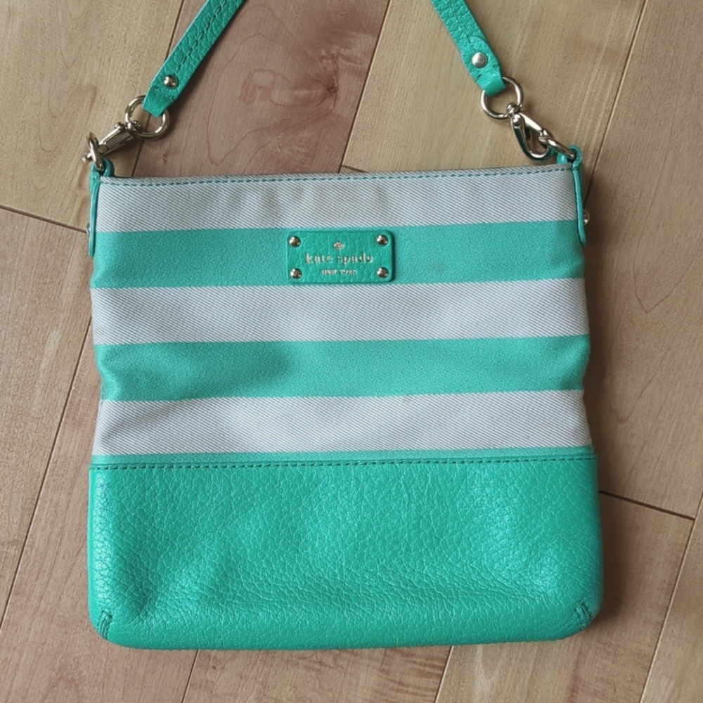 Kate Spade Crossbody bag Teale and Oatmeal